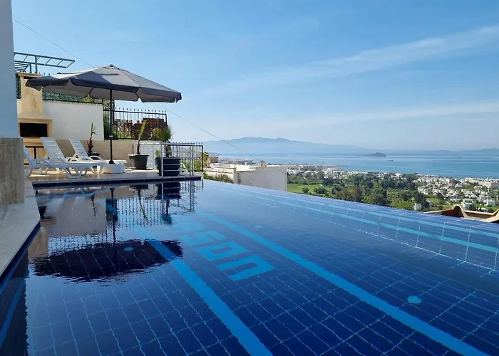 Bodrum Eason Villa & House 350M2 Full Sea View With Private Infinity Pool